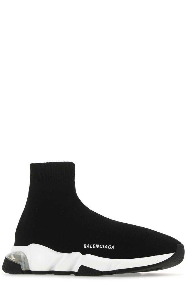 Balenciaga Speed Sock Sneakers in Black for Men | Lyst