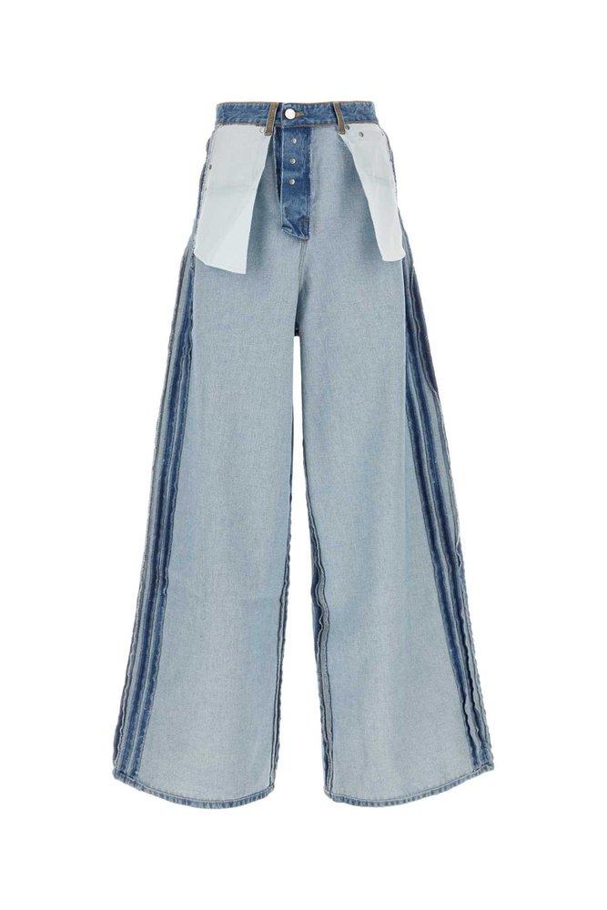 Vetements Inside-out Denim Jeans in Blue | Lyst