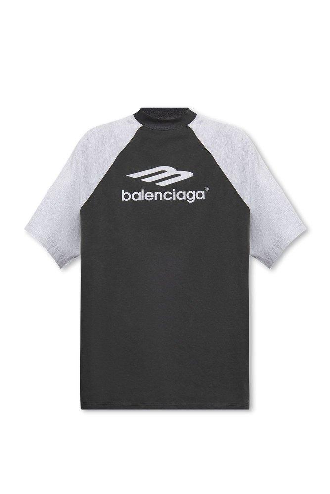 Balenciaga T-shirt With Logo in Black for Men | Lyst