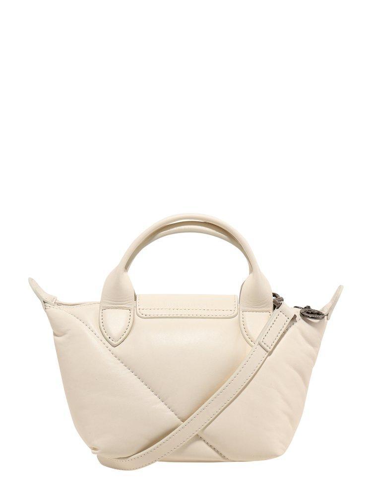 Longchamp Le Pliage Cuir XS Leather Top-Handle Bag