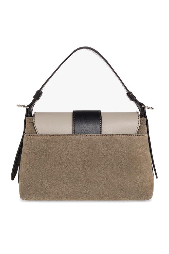 Furla 'charlotte Small' Shoulder Bag in Gray | Lyst