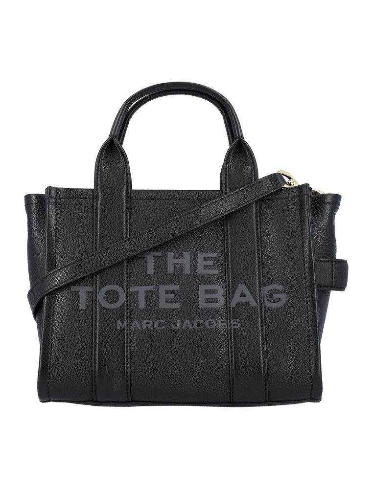 Marc Jacobs The Leather Mini Tote Bag in Black | Lyst Canada