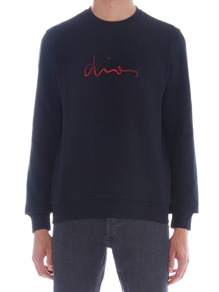 dior embroidered sweater