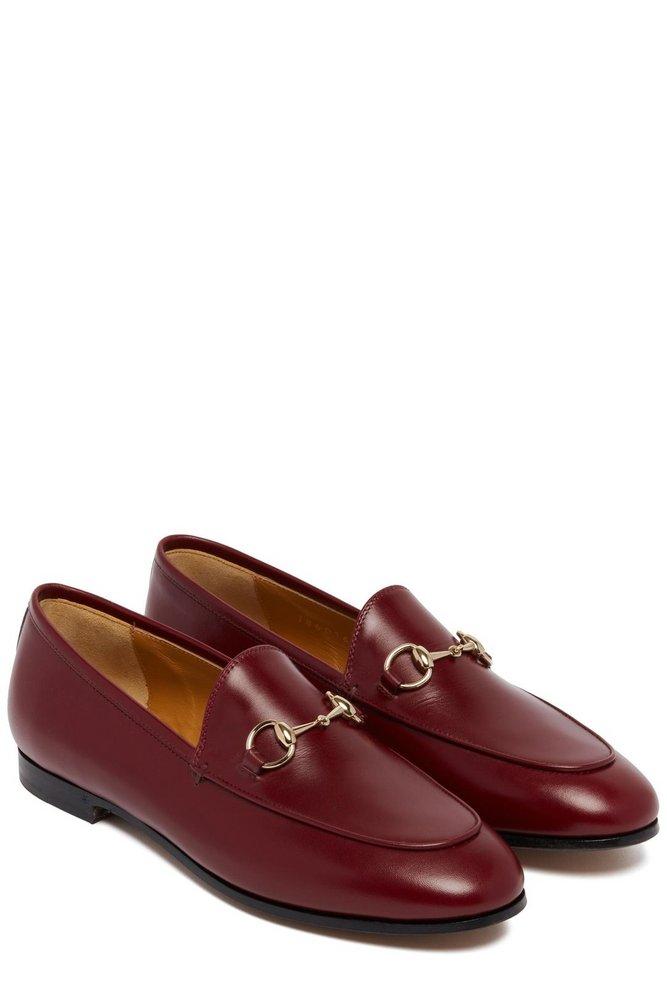 Gucci red brixton loafers sales