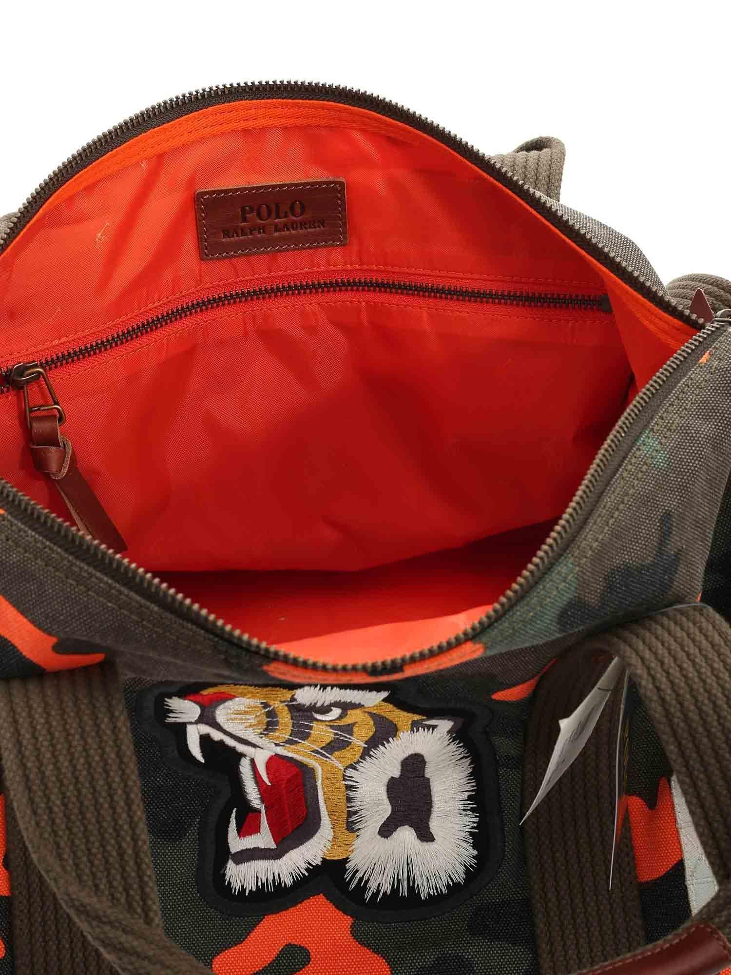 Polo Ralph Lauren Tiger Appliqué Duffel Bag for Men | Lyst