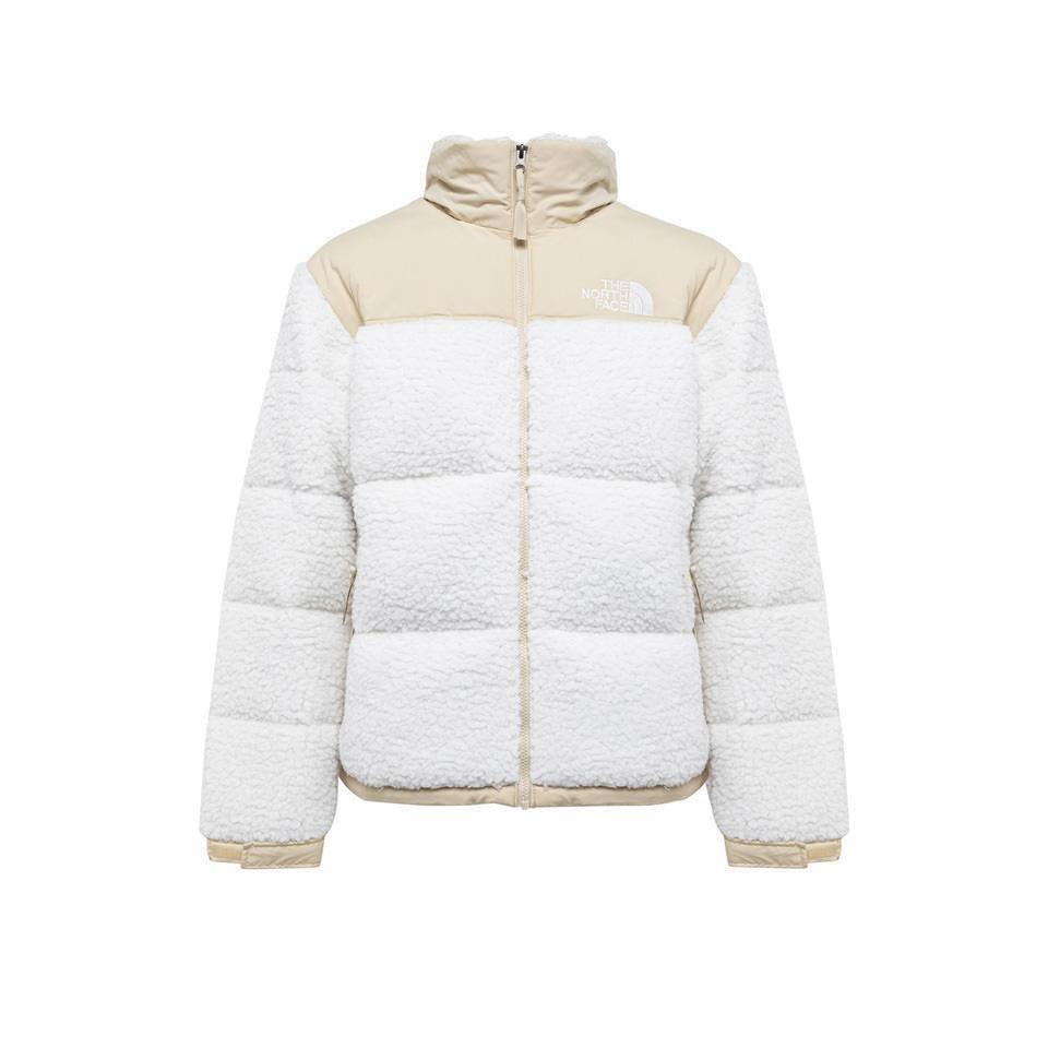 The North Face High Pile Nuptse Puffer Jacket in White for Men Lyst Canada