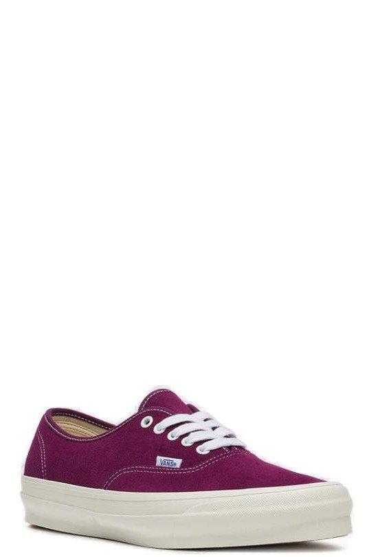 Vans Rubber Og Authentic Lx Round-toe Sneakers in Purple for Men | Lyst