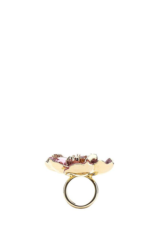 Swarovski Florere Cocktail Ring in Metallic