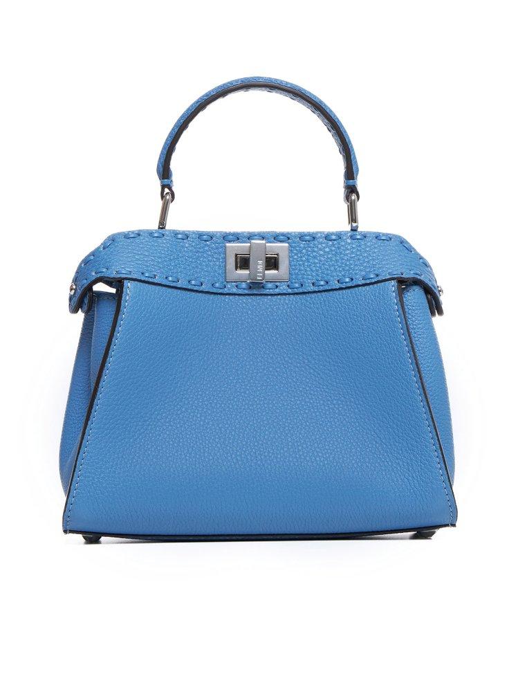 Fendi blue handbag best sale
