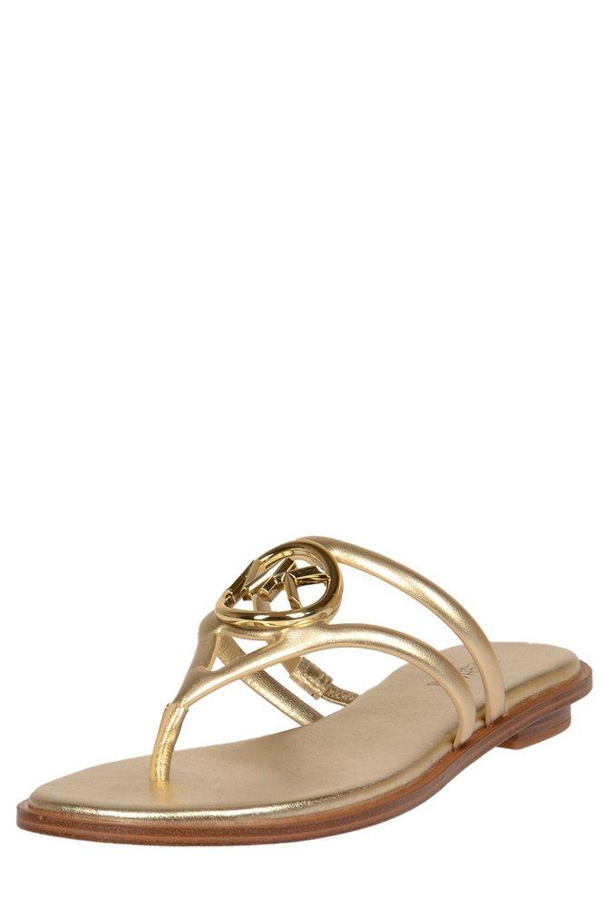 Michael Kors Rory Thong Leather Sandals - Farfetch