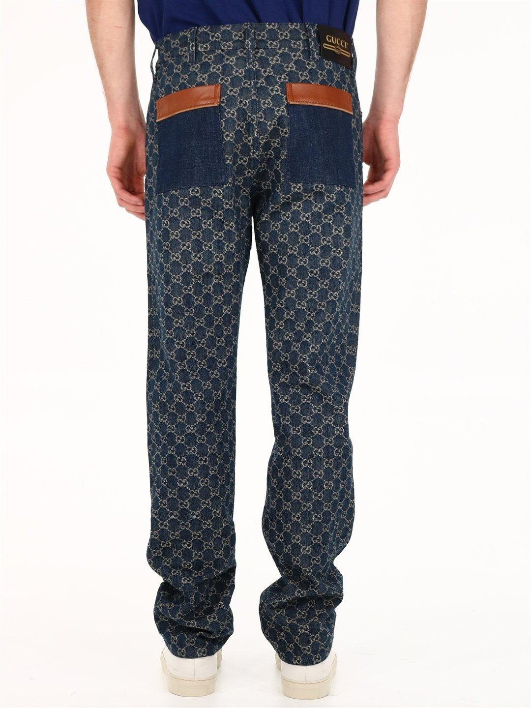 Gucci Denim Eco-washed Gg-jacquard 