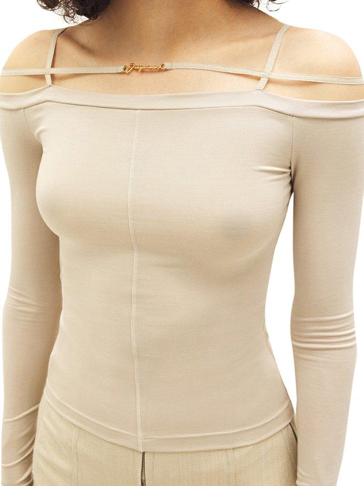 Jacquemus The Sierra T-shirts in Natural | Lyst