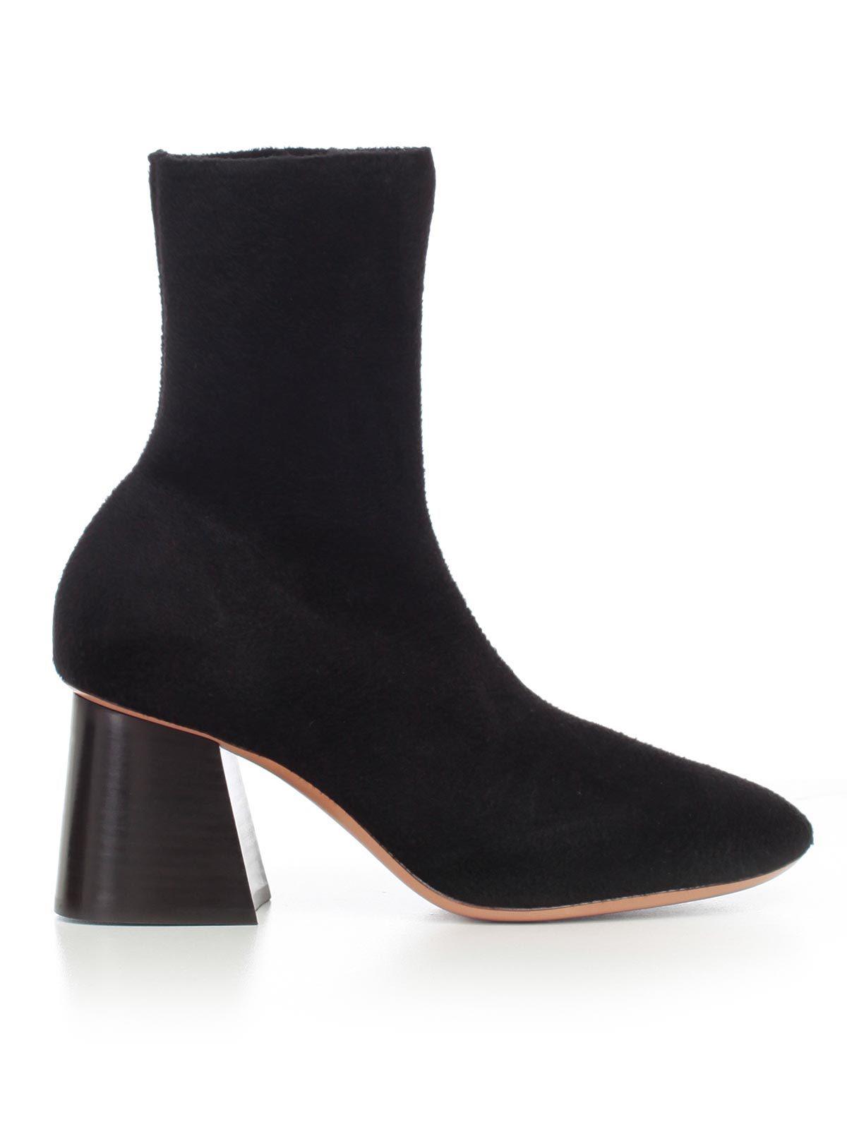 Celine Soft Ballerina Sock Boots in Black | Lyst