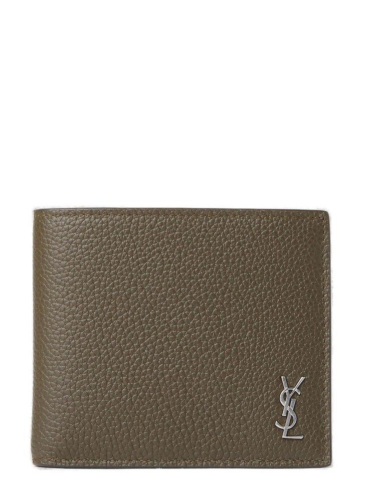 SAINT LAURENT Monogram leather bifold wallet