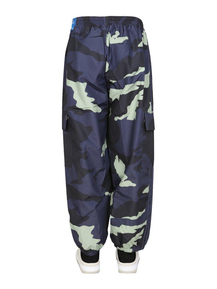 adidas Originals Cotton Comfort-fit Camouflage Pants in Blue for Men | Lyst