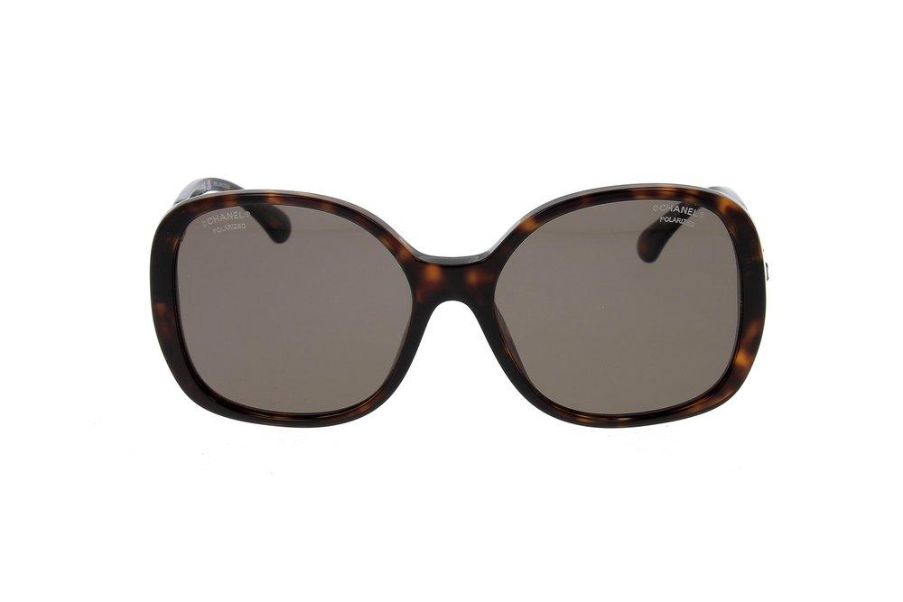 Chanel Oversized Square Frame Sunglasses in Black