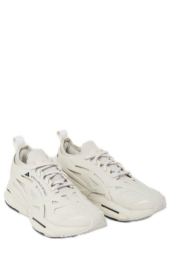 adidas By Stella McCartney Solarglide Lace-up Sneakers in White | Lyst
