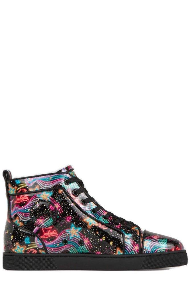 High top christian louboutin sneakers hot sale