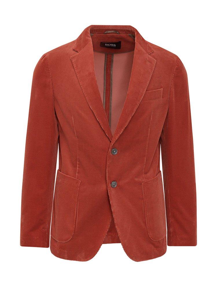 børn telegram i live BOSS by HUGO BOSS Single-breasted Tailored Blazer in Orange for Men | Lyst