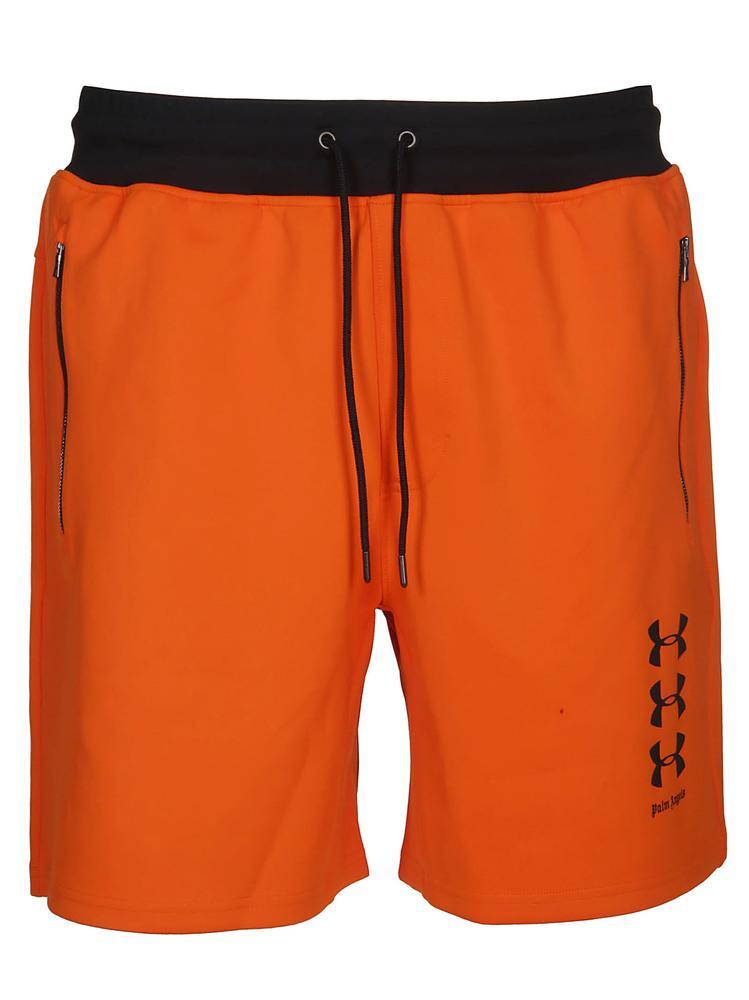 Retirado Refinería Galaxia Palm Angels X Under Armour Shorts in Orange for Men | Lyst