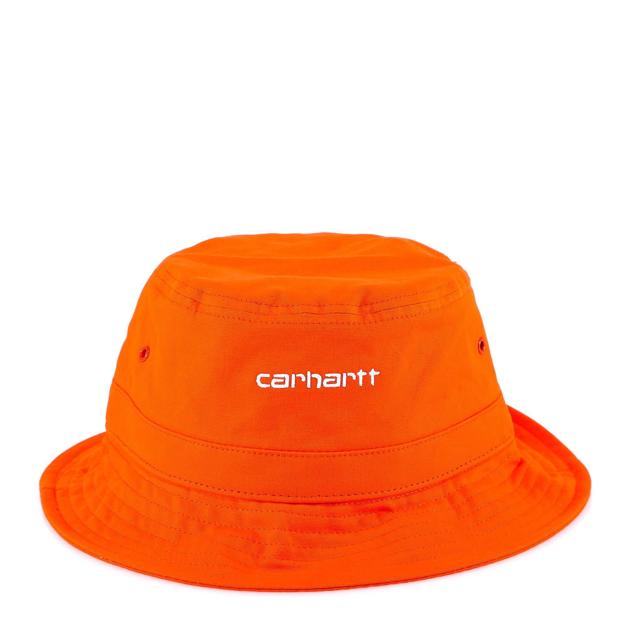 Carhartt Cotton Script Bucket Hat in Orange for Men - Lyst