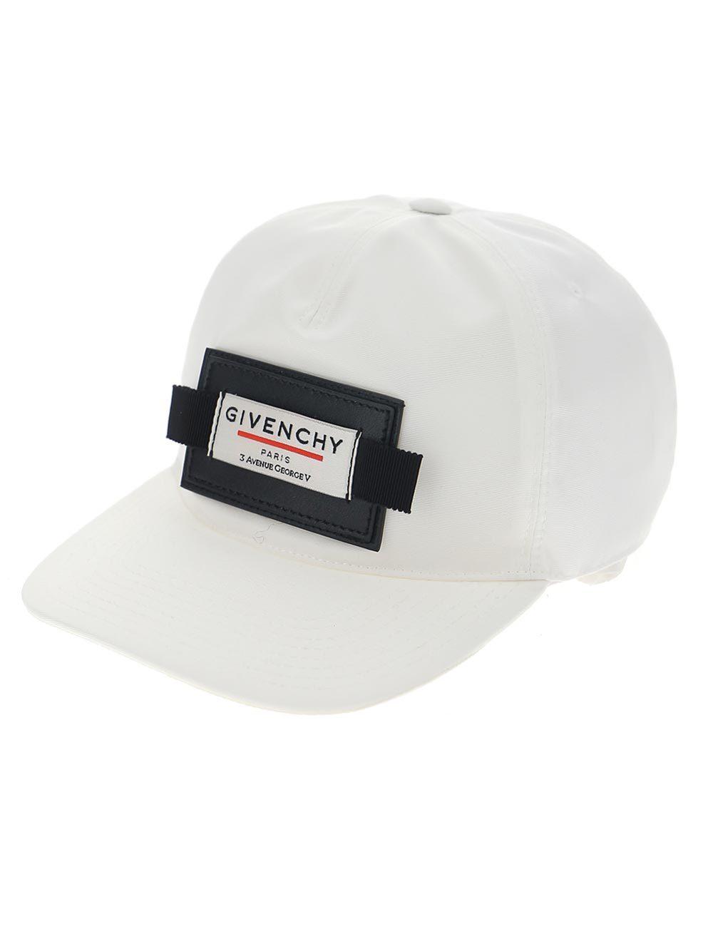 givenchy white cap