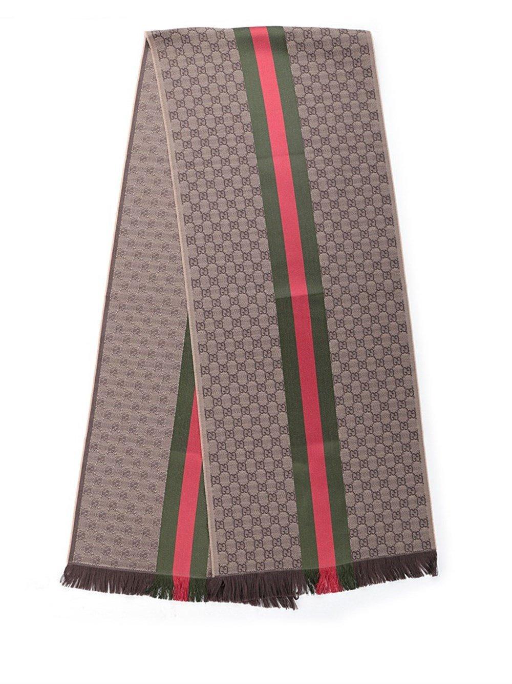Gucci Wool GG Jacquard Knitted Scarf for Men Lyst