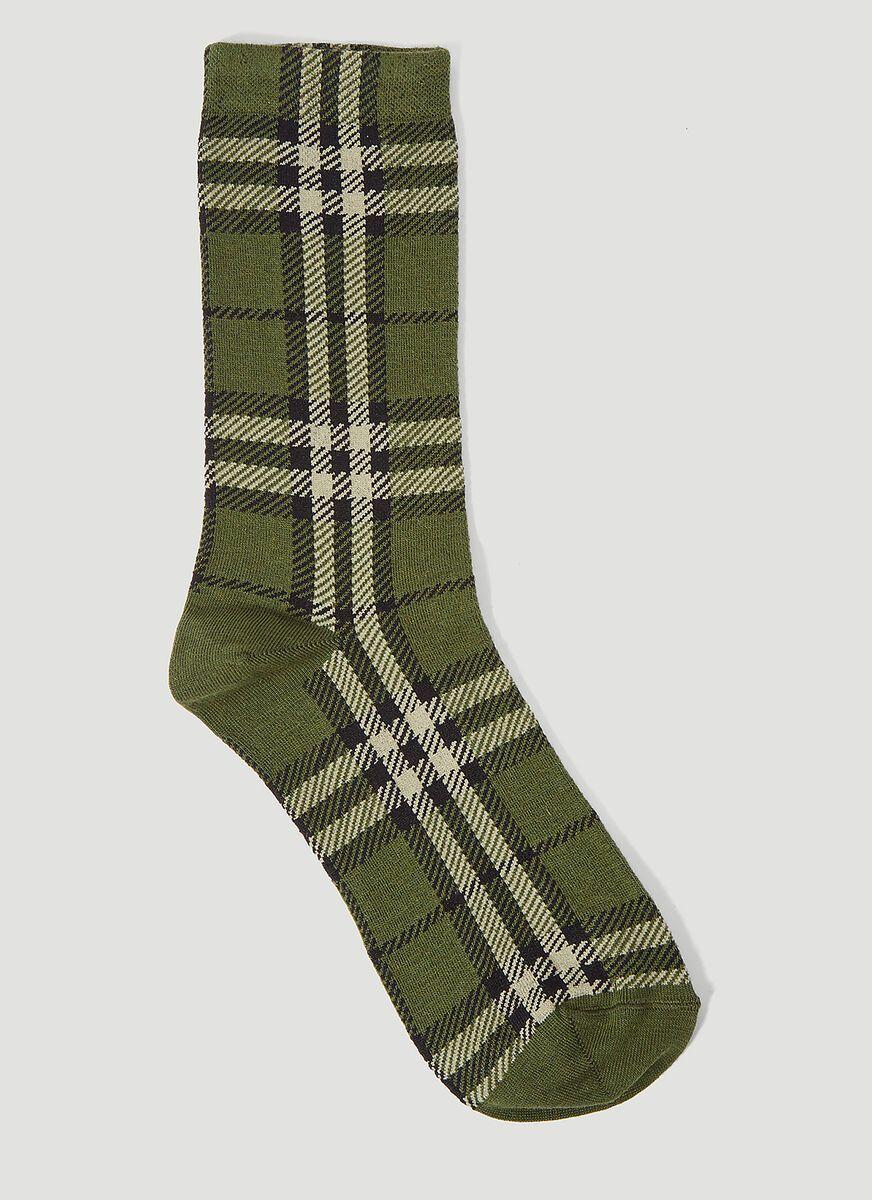 burberry print socks