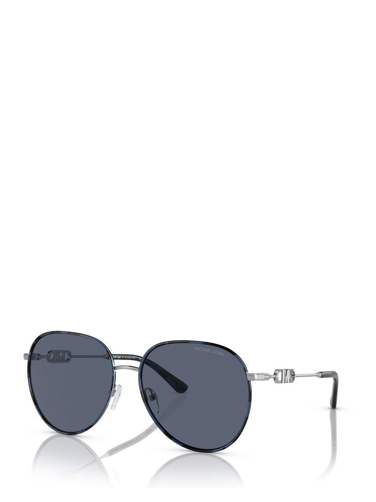 Michael kors sales aviator sunglasses blue
