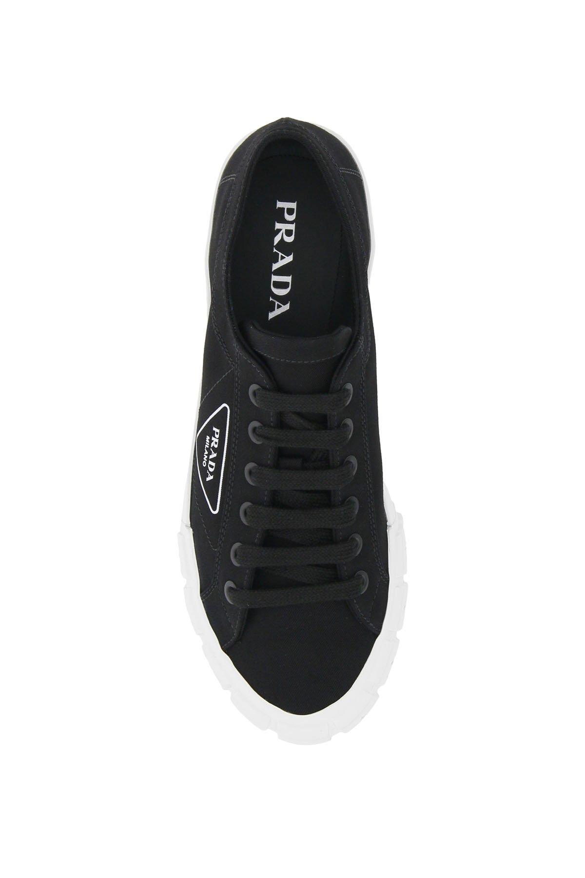 prada wheel velcro sneakers