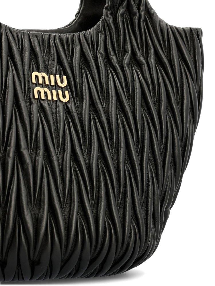 Miu Miu Tote Bags in Black | Lyst Canada
