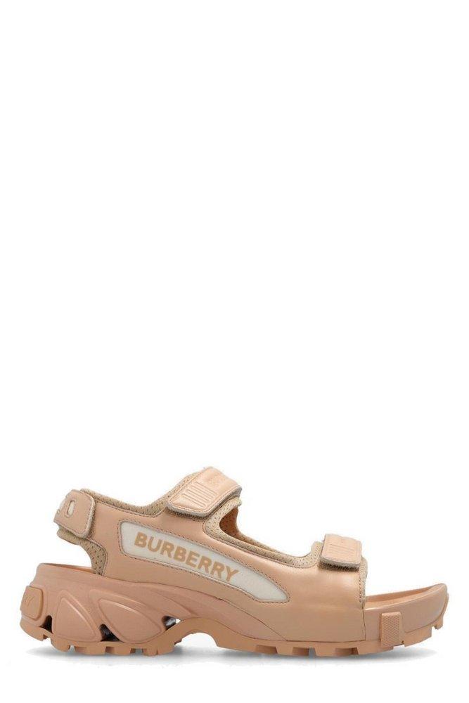 Burberry Arthur Double Strap Sandals in Pink Lyst