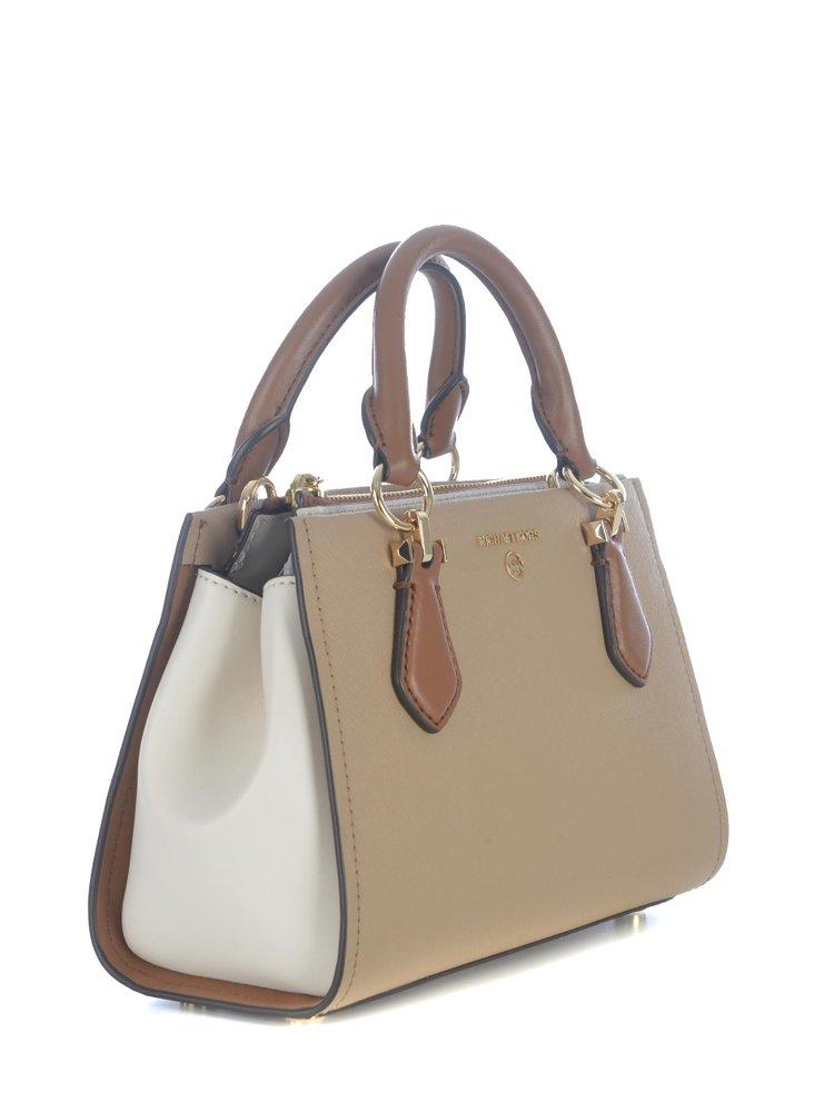Michael Kors Marilyn Small Crossbody Camel One Size: Handbags