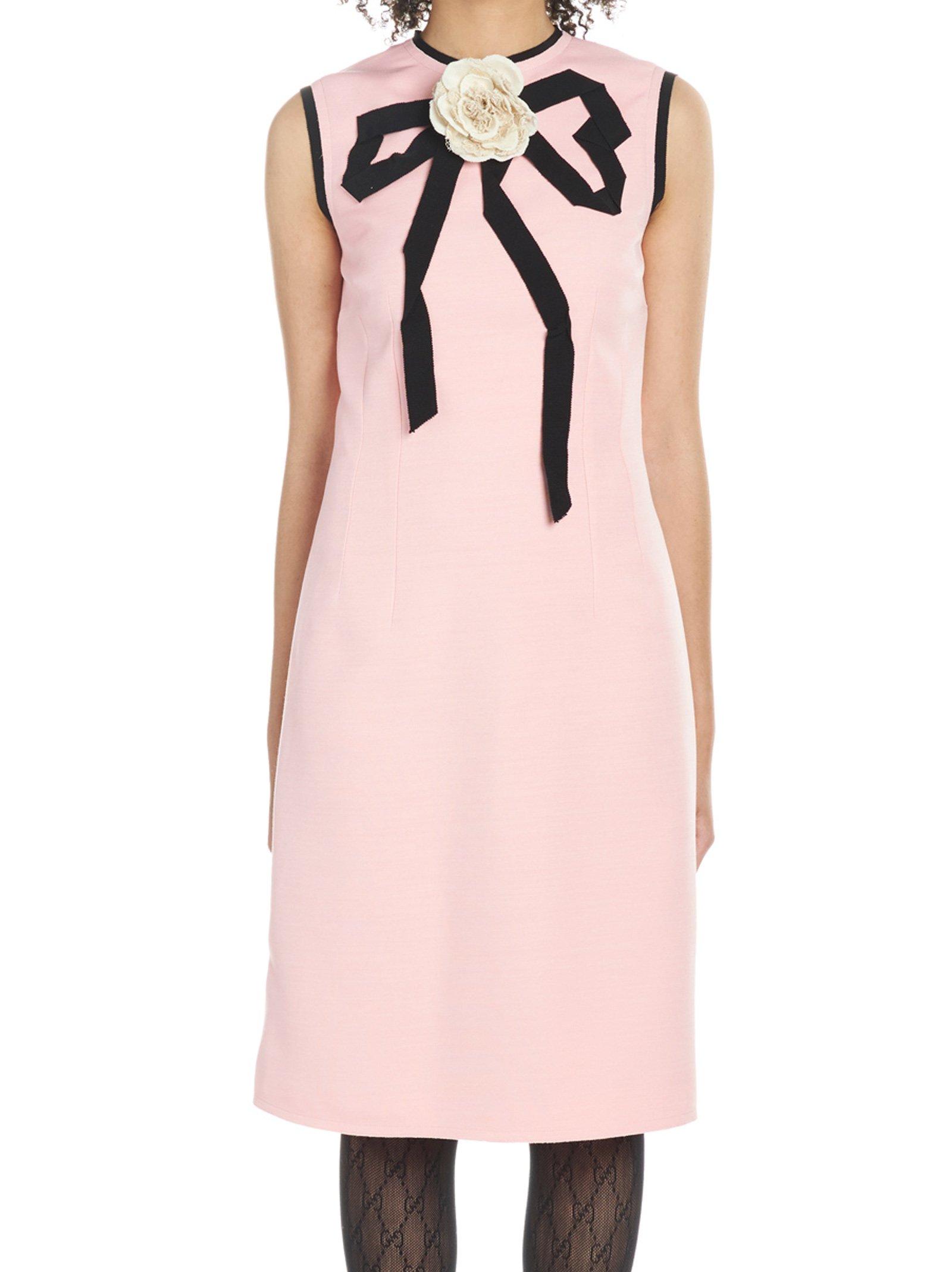 gucci pink dress