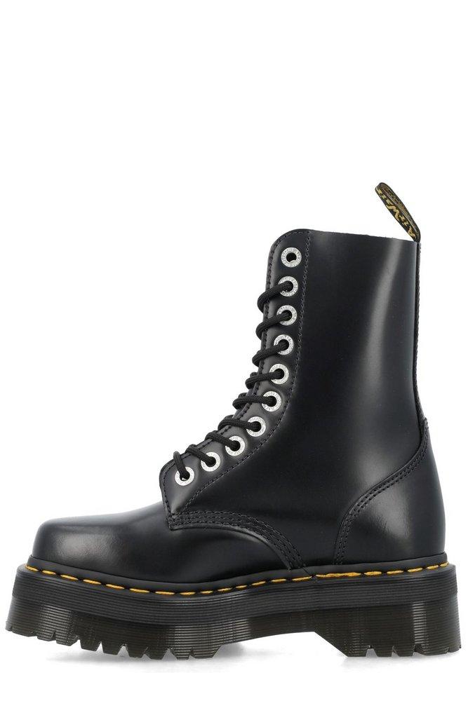 Dr. Martens 1490 Quad Lace-up Boots in Black | Lyst