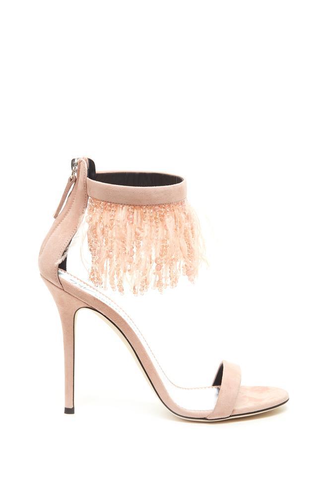 giuseppe feather heels