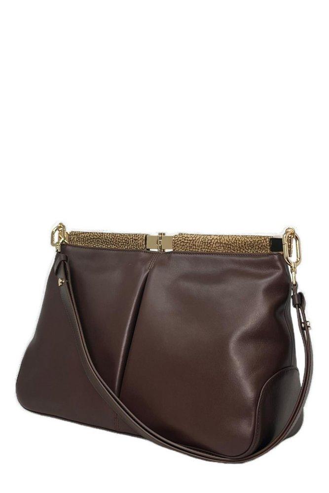 ショルダーバッグ・ポシェット BORBONESE Woman Shoulder bag Brown 91010053I15 X44 BORBONESE Woman Shoulder bag Brown 91010053I15 X44