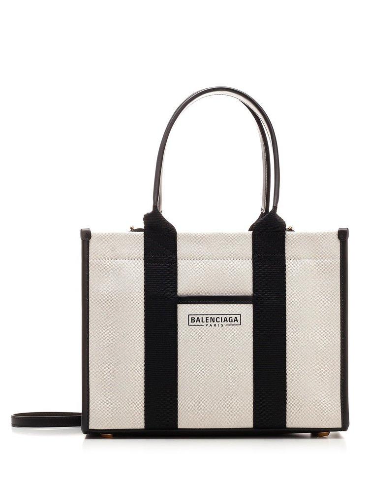 Balenciaga Hardware Small Tote Bag in Black | Lyst