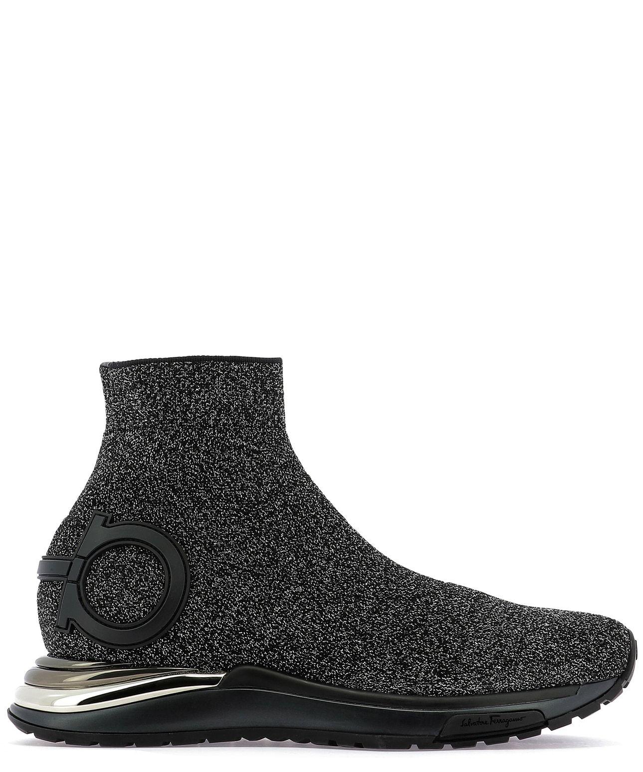 Ferragamo Gancini Sock Sneakers | Lyst