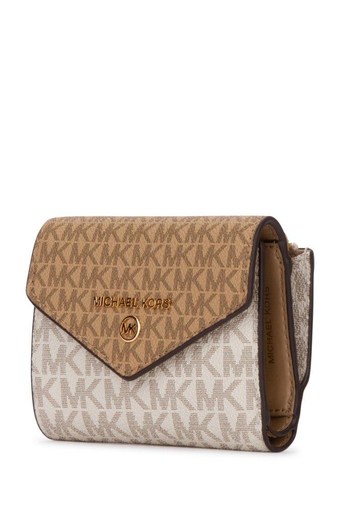 MICHAEL Michael Kors Leather Borsa in Natural - Save 29% | Lyst