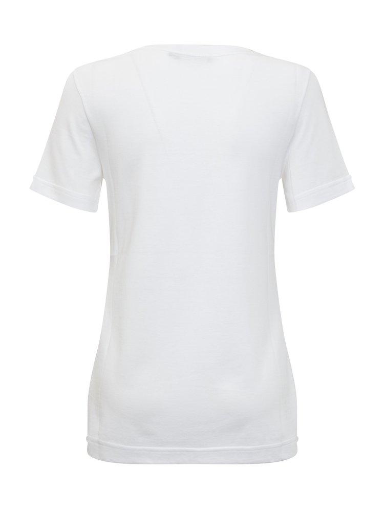 Jersey T-shirt with crystal DG embellishment in White for