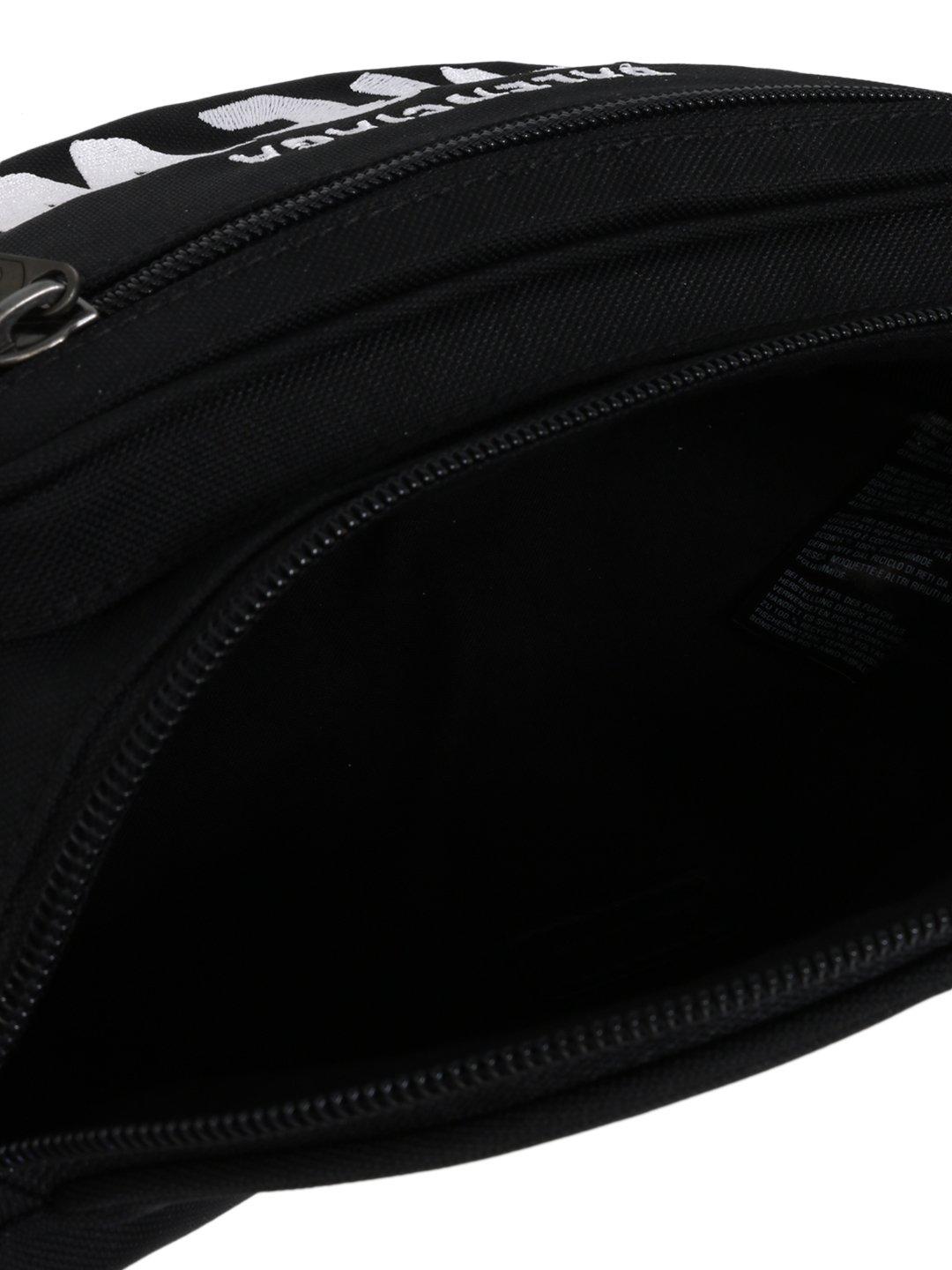 Balenciaga Crew Logo Nylon Belt Bag in Black for Men | Lyst