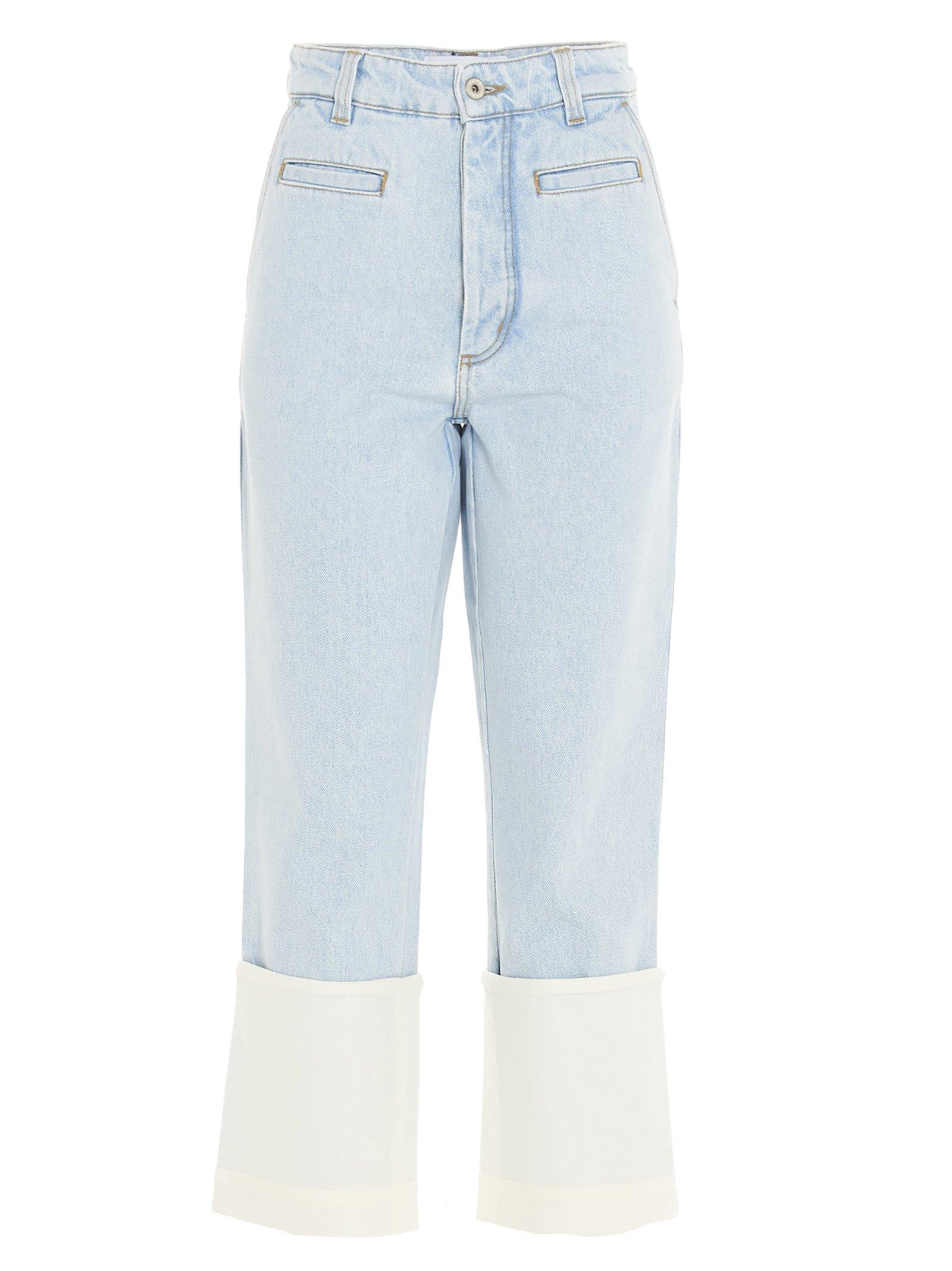 Loewe Denim Fisherman Jeans in Blue Lyst