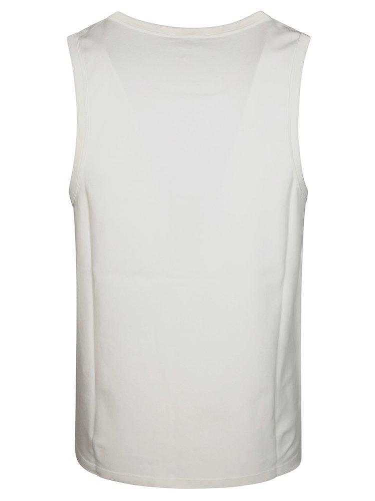Tシャツ・カットソー J W ANDERSON WHITE COTTON TANK TOP Cotton jersey tank top in white - JW Anderson | Mytheresa