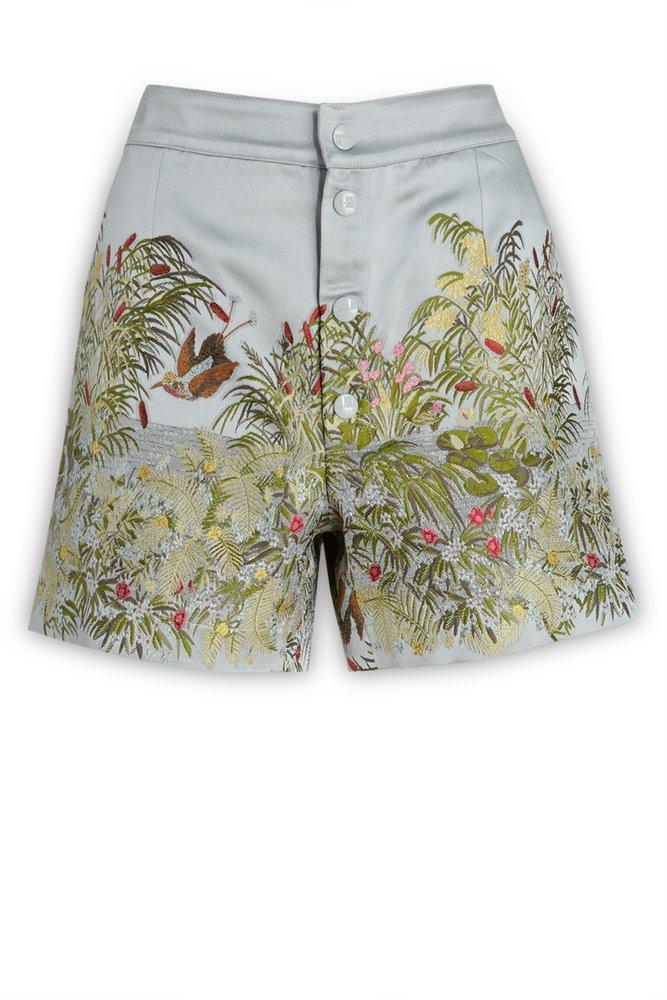 Flower 2025 embroidered shorts