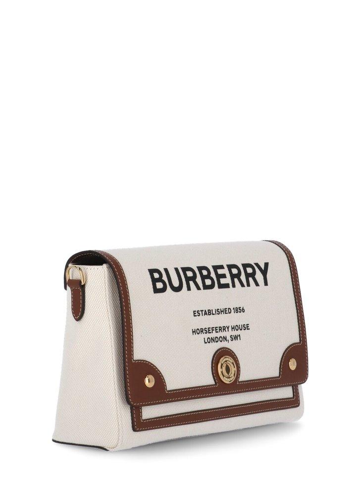 Burberry Leather Horseferry Print Crossbody Bag in Beige (Natural) | Lyst
