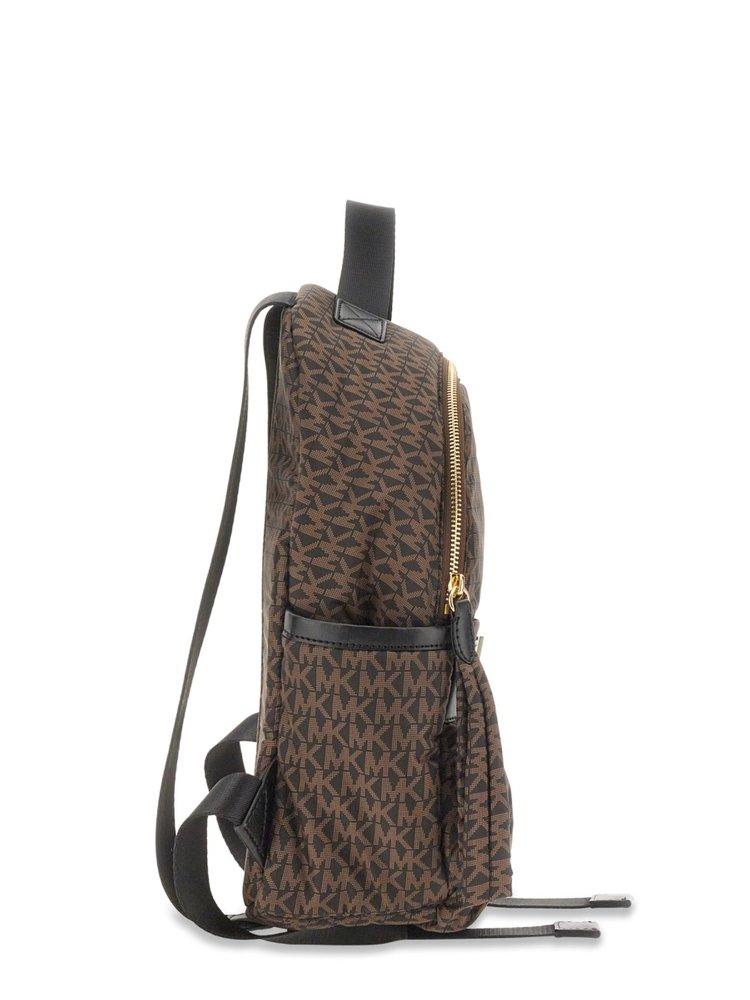 Buy the Michael Kors Monogram Backpack Brown