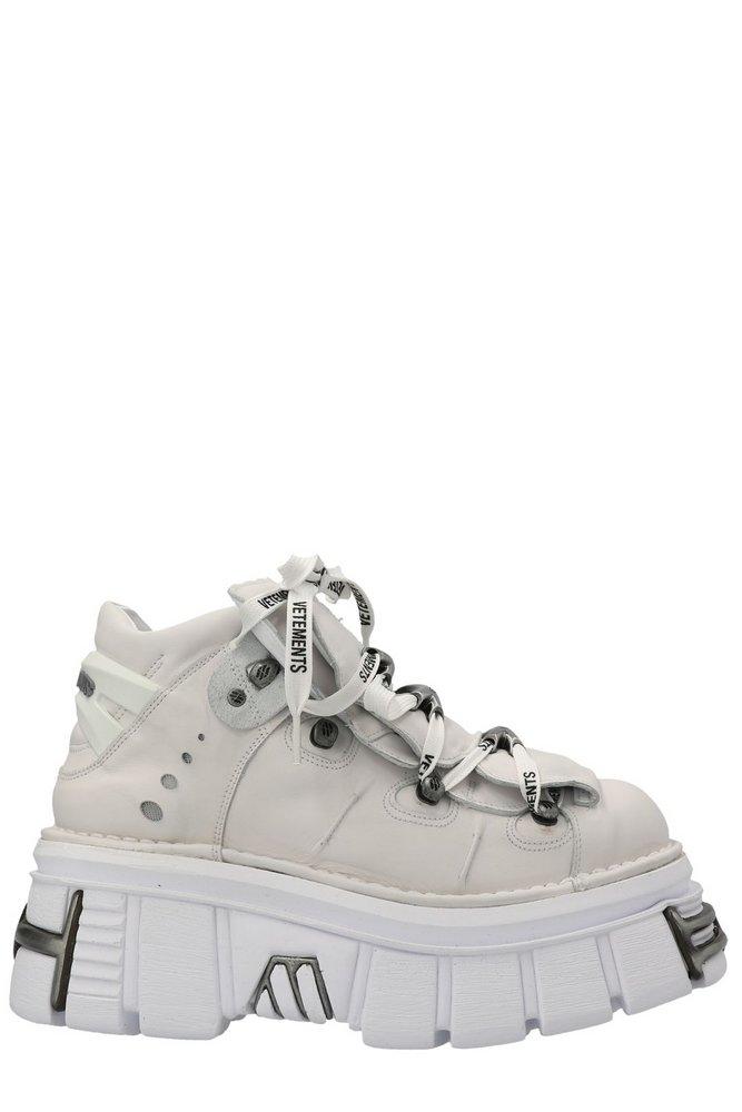 Vetements Newrock X Sneakers in White | Lyst