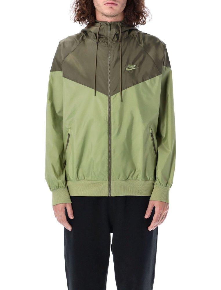 Nike Sportswear Windrunner Hooded Jacket in Green for Men | Lyst