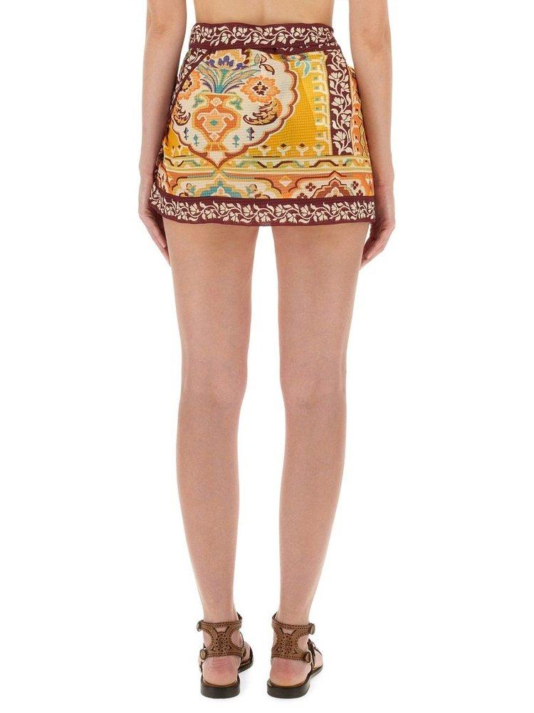 ミニスカート ETRO Women Mini Skirts WRFA013099SP4E6 X0850 Orange ASIC MINI SKIRT ORANGE – Outcast USA